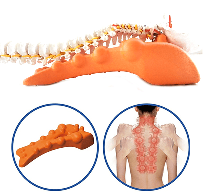 Acupuncture Points Massager - Stretcher - pain relief device - Back & Neck Massager